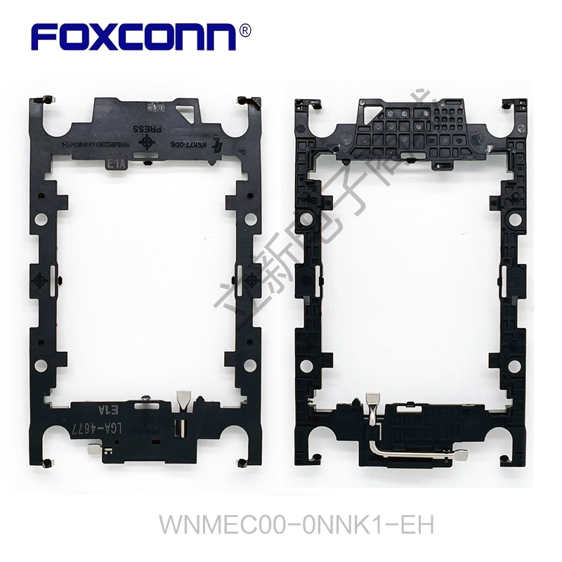 4677塑胶扣具散热器支架Foxconn