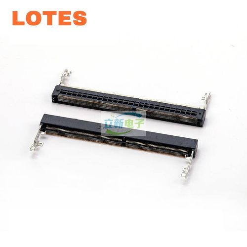 LOTES ADDR0208 SODDR4 H=5.2 260PIN RVS 四代笔记本 内存插槽