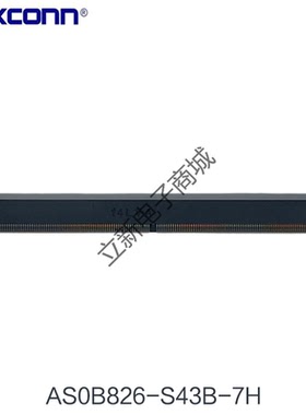富士康原装 AS0B826-S43B-7H 间距0.5mmMXM显卡插槽314P 4.3H现货