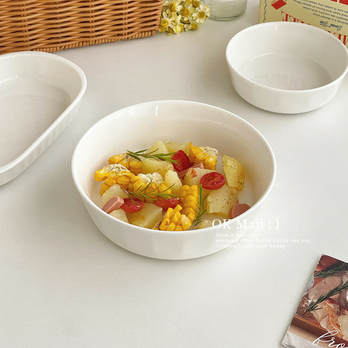 家用高级感6寸陶瓷烤盘