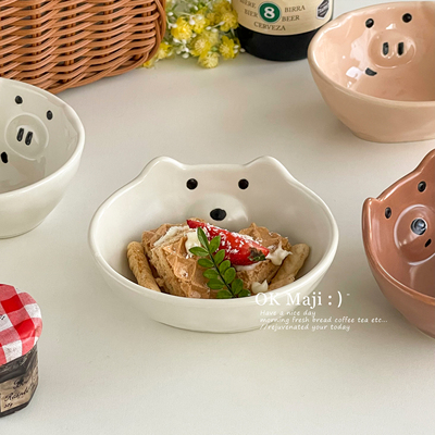 稀奇古怪的陶瓷家用饭碗