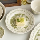 陶瓷餐盘精致下午茶点心盘甜品盘 2025新款 巨好看 盘子碗餐具套装