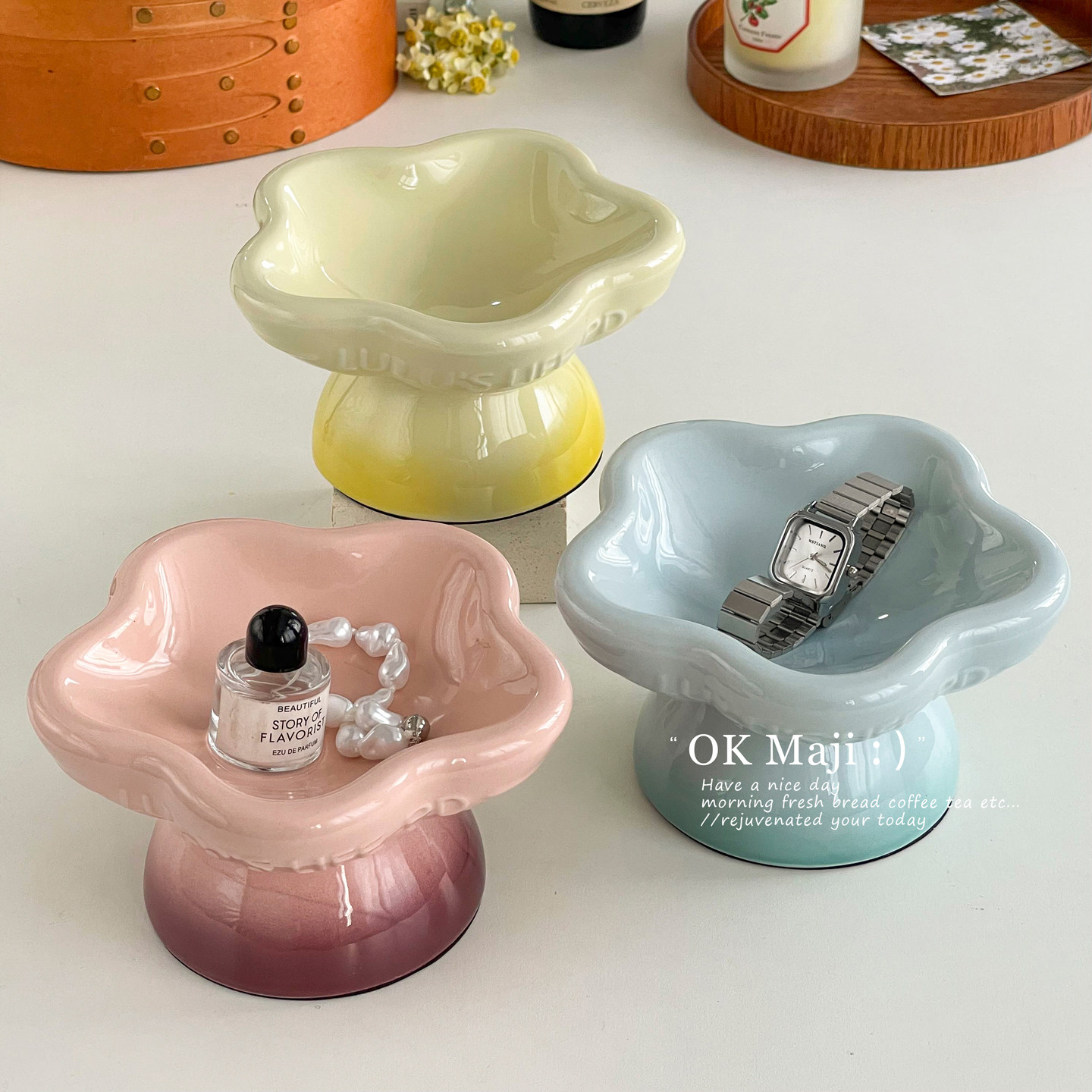 创意高级感门口钥匙玄关托盘ins入户酒柜鞋柜卧室装饰品收纳摆件,家居饰品,装饰摆件,淘宝优惠券,粉丝福利购,淘宝优惠卷