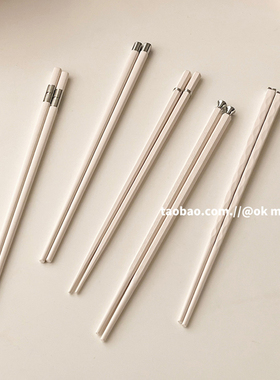 ok maji高颜值ins家用筷子高级感一人一筷个人专用餐具耐高温筷子