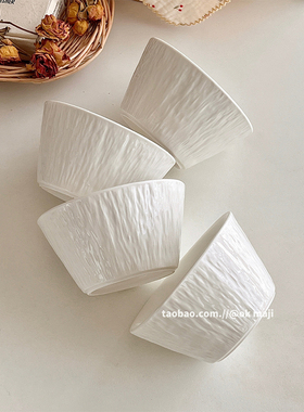 ok maji韩国ins风餐具陶瓷米饭碗家用漂亮小碗特别好看的碗酸奶碗