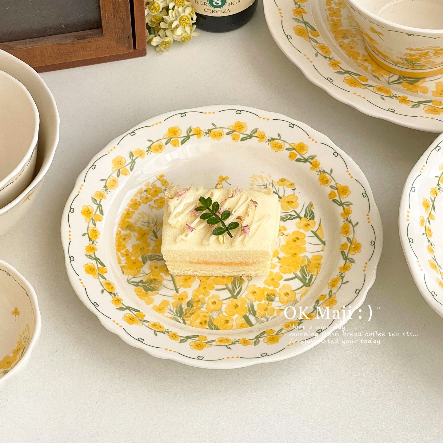 独特漂亮盘子家用菜盘2026新款釉下彩餐具高颜值早餐盘蛋糕甜品盘,餐饮具,盘,淘宝优惠券,粉丝福利购,淘宝优惠卷