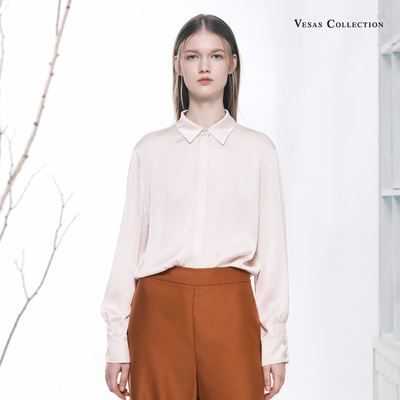vesas collection 唯尚女装专柜正品秋衬衫VS213B088218