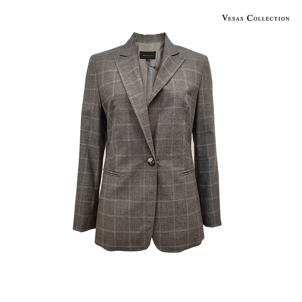 唯尚女装 活力满满西服外套 秋季科技 休闲宽松 西服短外套