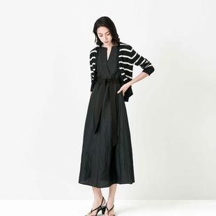 软糯单排扣宽松开衫 vesas 时尚 毛衫 VS211W170716 collection女装