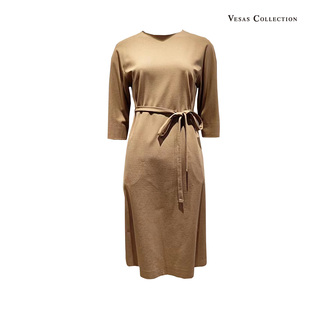 优雅 法式 圆领连衣裙 D1232 vesascollection