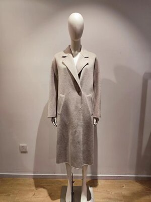 唯尚绵羊毛中长款通勤简洁