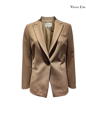 vesas collection 唯尚女装专柜正品单上衣 商务松弛 BC精湛西装