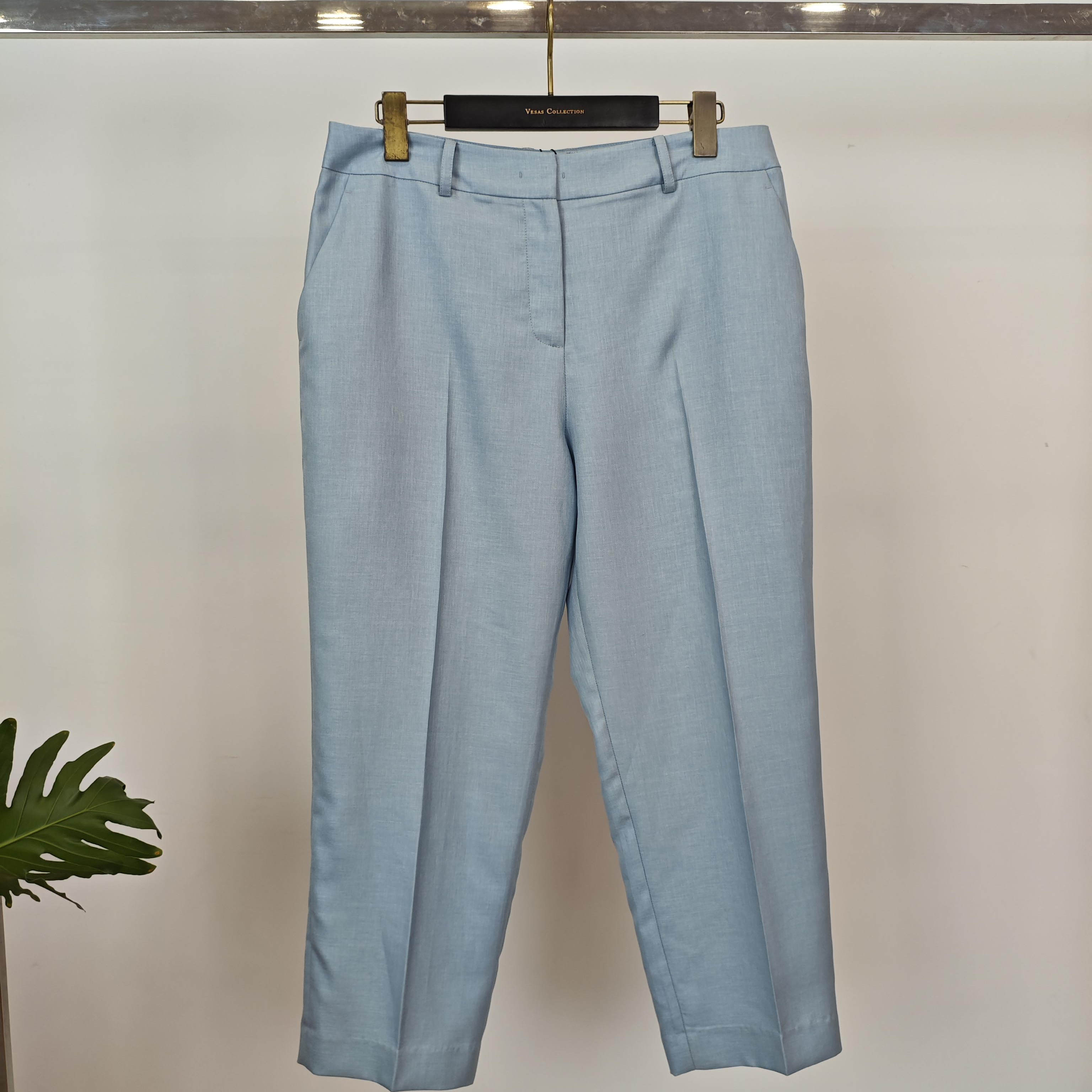 vesas collection唯尚女装专柜正品西装小脚裤经典百搭修身九分裤
