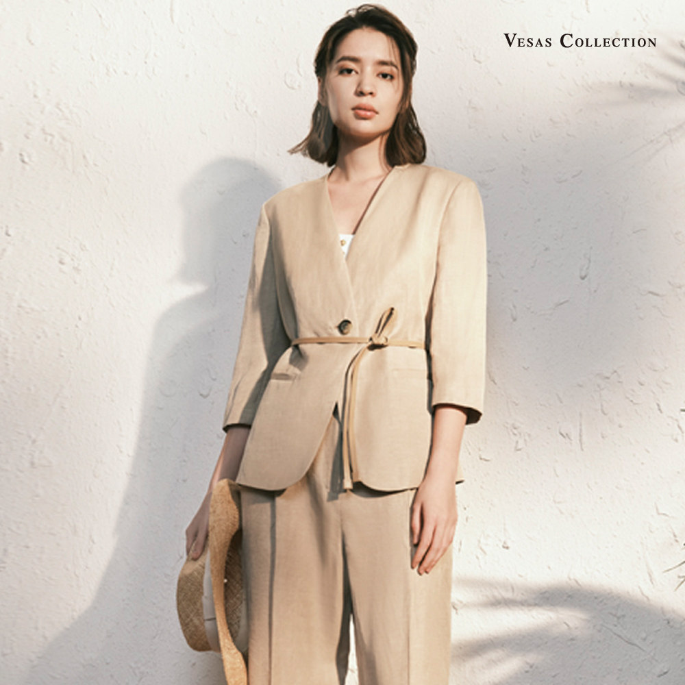 唯尚女装气质西服高级感设计感2025年夏季新款西装外套