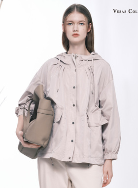 vesas collection 唯尚女装专柜正品秋风衣类VS213A028318