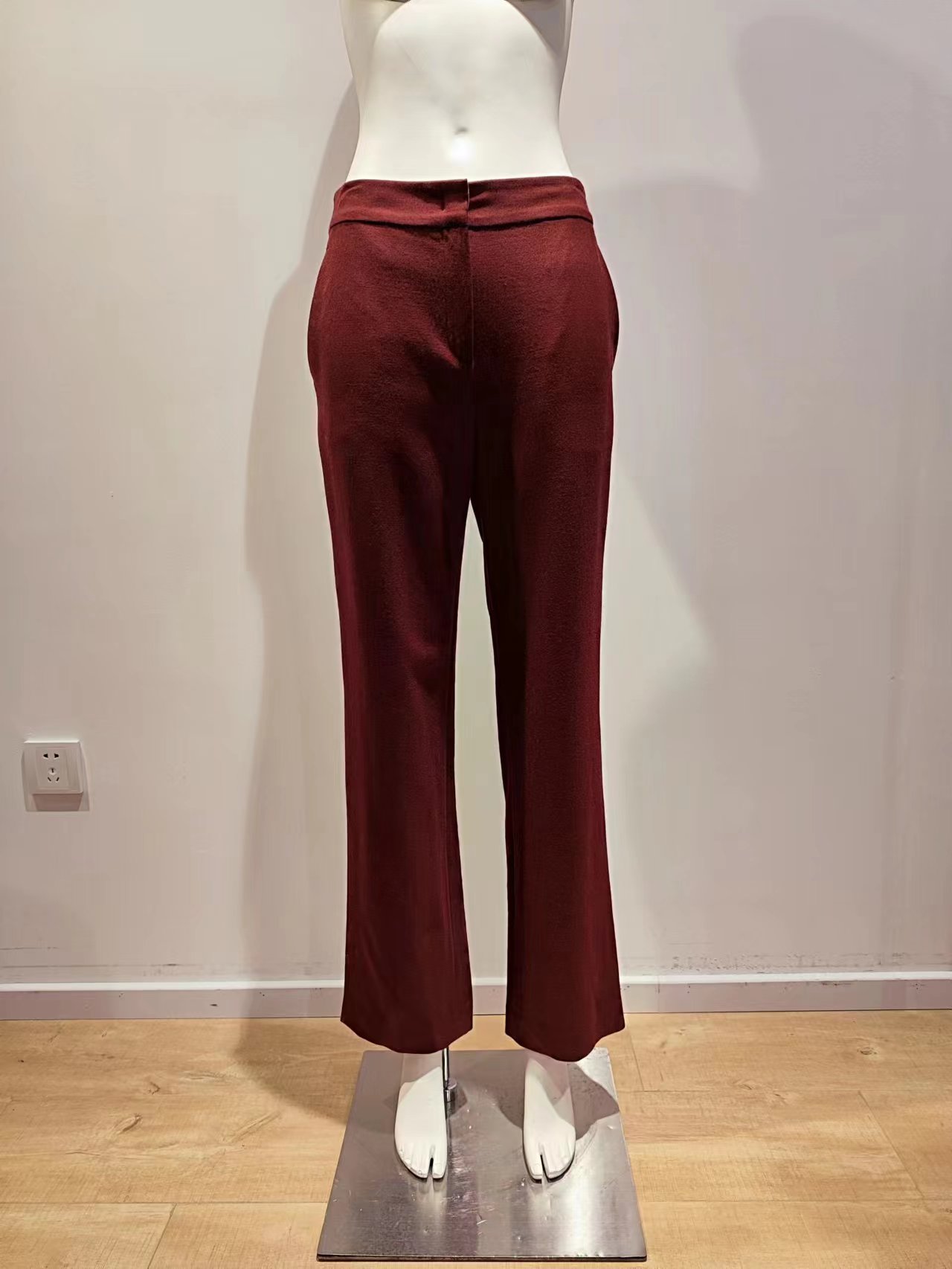 vesas collection唯尚美式复古工装裤设计感休闲裤阔腿裤子T1400