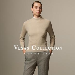 W1852微中领打底针织衫 Vesas Collection