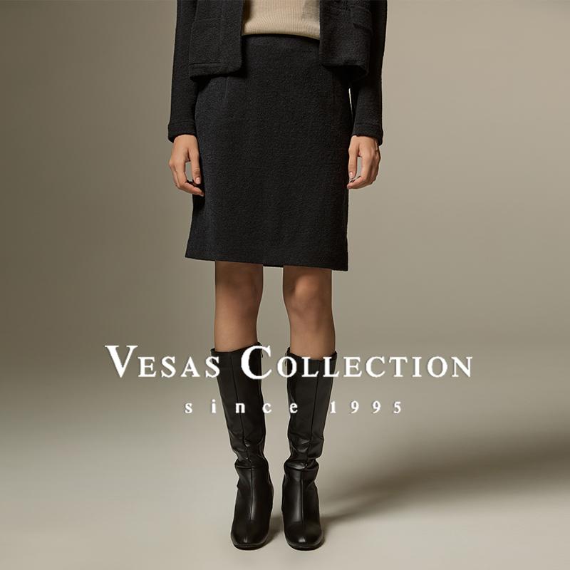 新款简约利落通勤修身短款半身裙