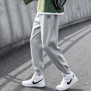潮牌春秋束脚裤 百搭长裤 男士 运动休闲裤 宽松卫裤 一折特卖官方正品