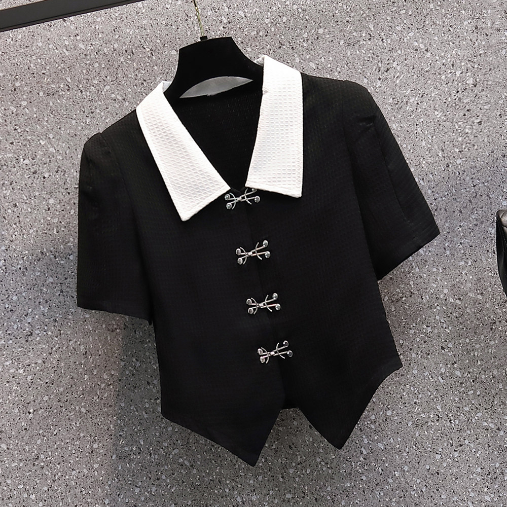 2022년 새 여름 한국판 살을 덮는 슬림한 여성용 탑 트렌디한 연령 감소 패셔너블한 바지 여성용 투피스 수트