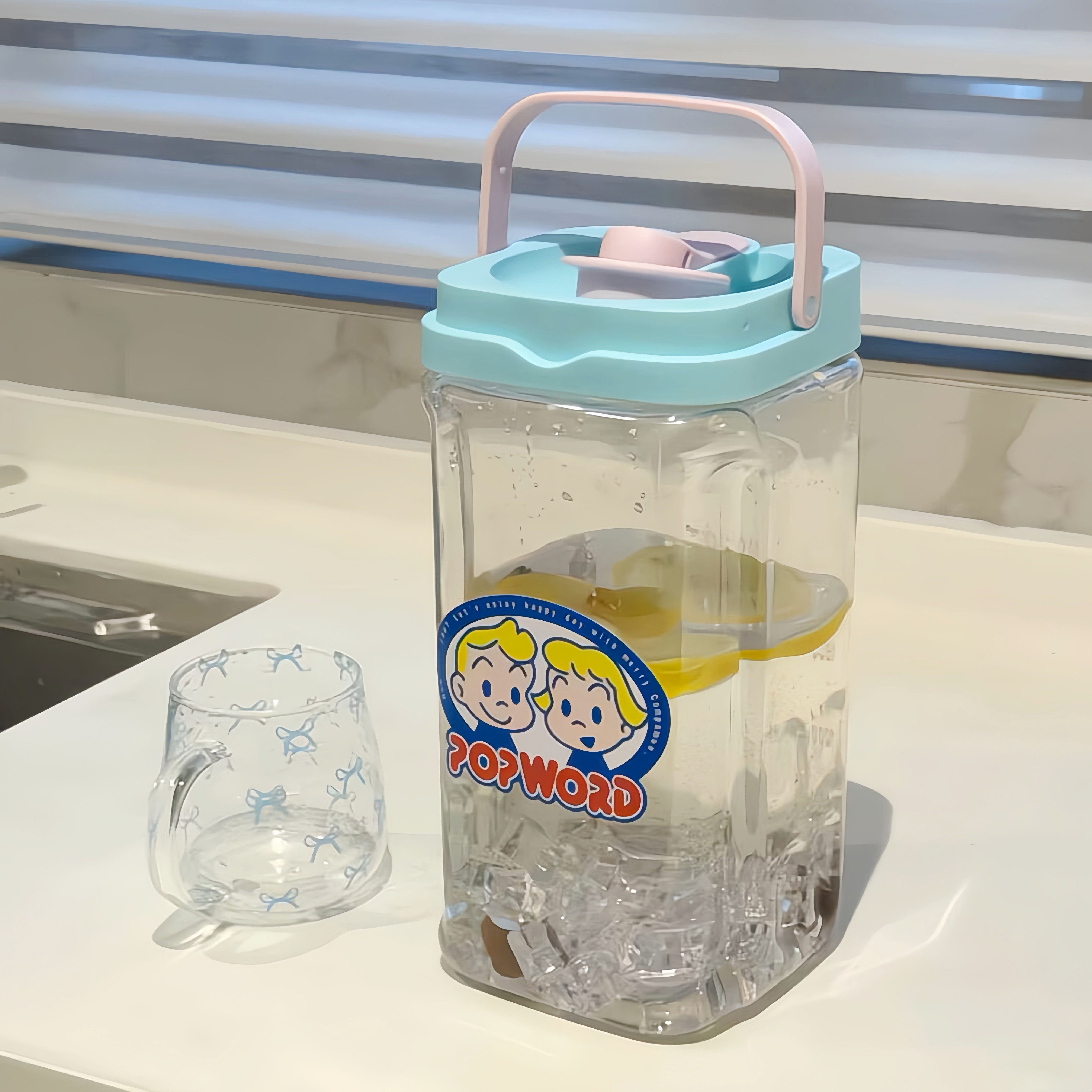 多巴胺食品级冷水壶带龙头露营