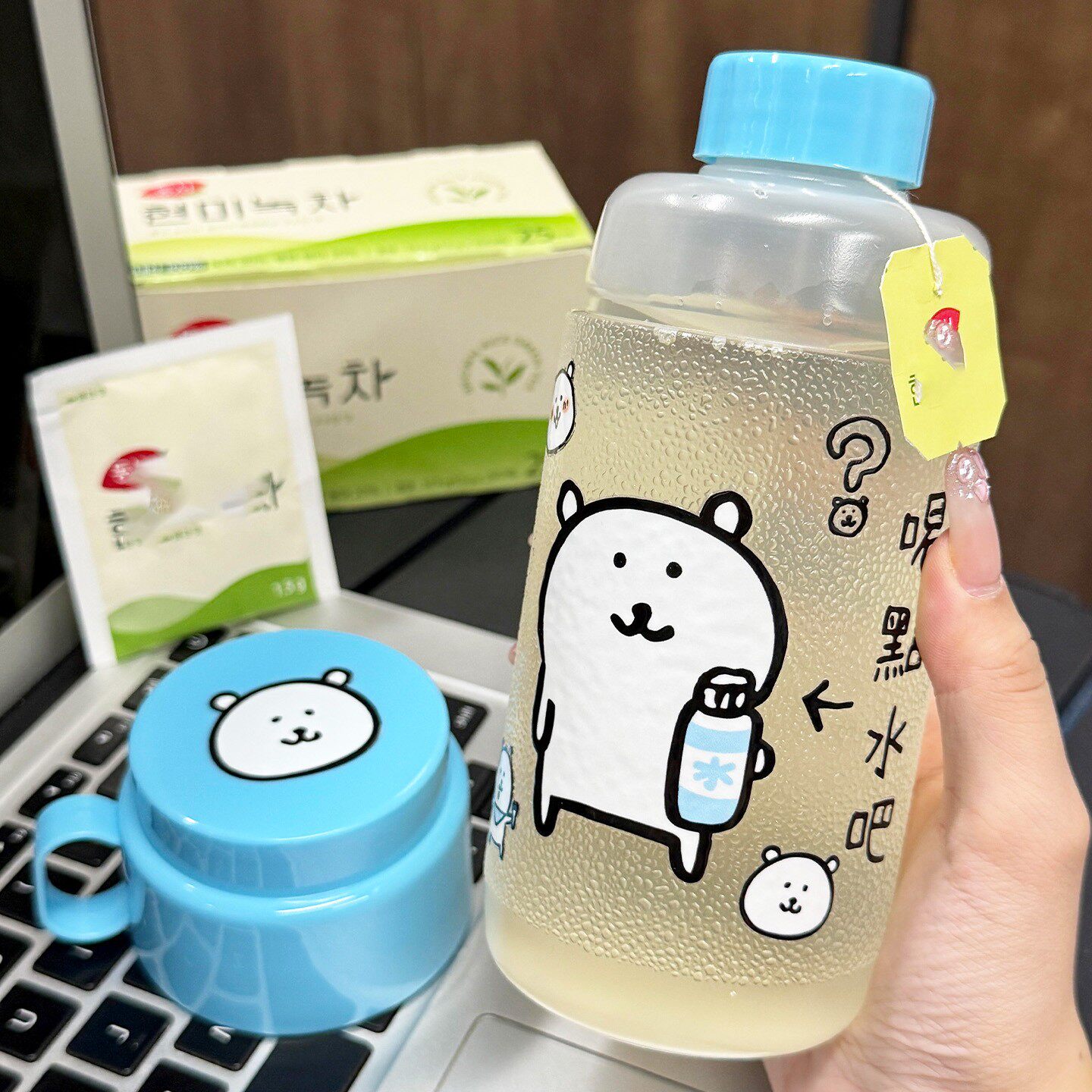 咖啡随手杯高颜值夏季冷泡茶冷萃杯大容量健身游泳便携透明水杯