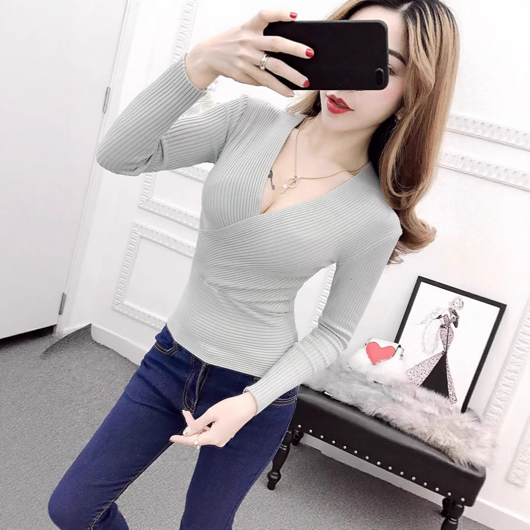 纯欲风打底衫女秋冬内搭