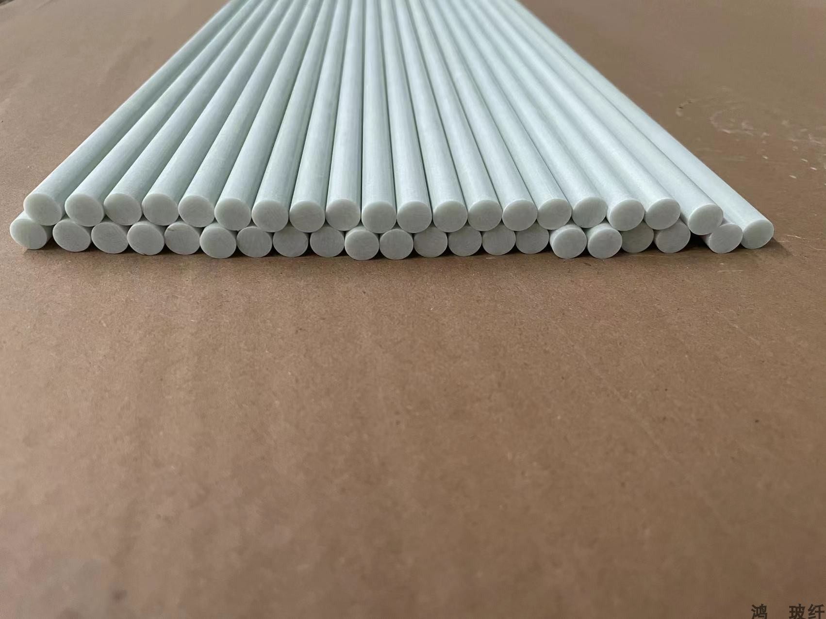 10MM 实心玻璃纤维杆 撑面杆大棚支架拱棚杆