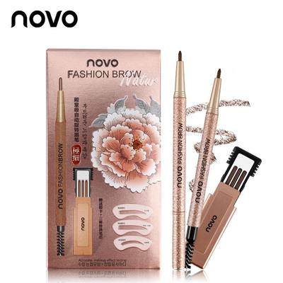 Waterproof Long Lasting Eyebrow Pencil With 3pcs pencil Ref