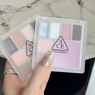 【保税】3ce面部综合盘眼影高光棒腮红修容一体盘低饱和脸颊盘