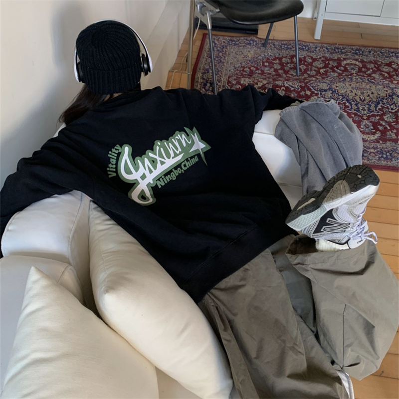 INXINRN发泡情侣卫衣外套