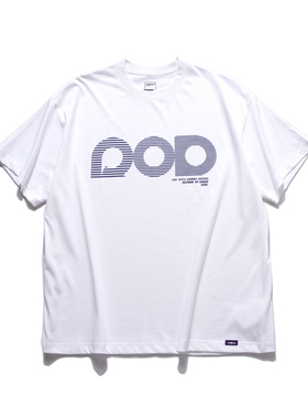 rodless24夏季趣味文字短袖宽松logo重磅310gT恤百搭国潮牌情侣