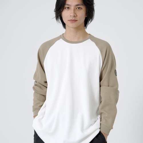 华夫格长袖宽松RODLESS休闲