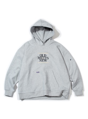 rodless重磅480g趣味印花套头宽松情侣帽衫秋冬加厚落肩宽松卫衣