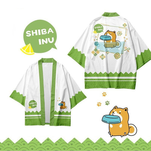 furry福瑞柴犬羽织和服道袍动漫