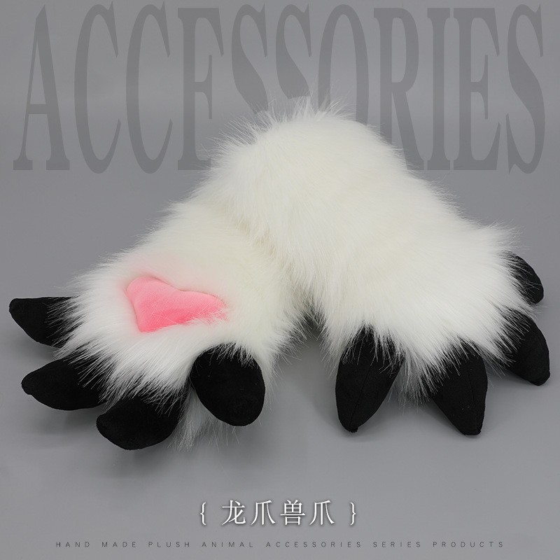 furry兽爪兽装fursuit爪子配件