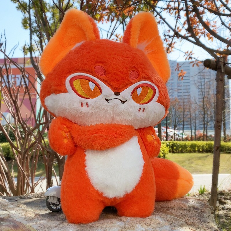 furry福瑞可爱情绪小狼公仔毛绒