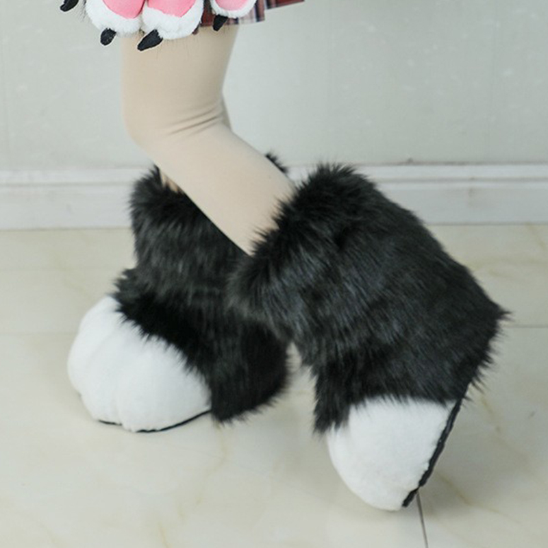 furryfursuit兽装室外兽脚鞋子
