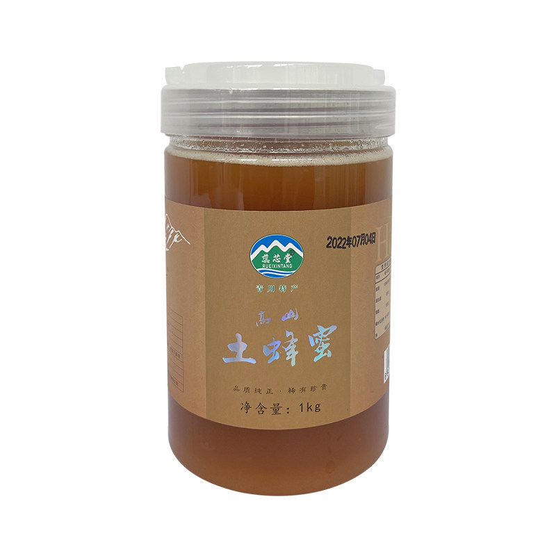 青川县富乐蜂蕊芯堂-高山土蜂蜜1kg
