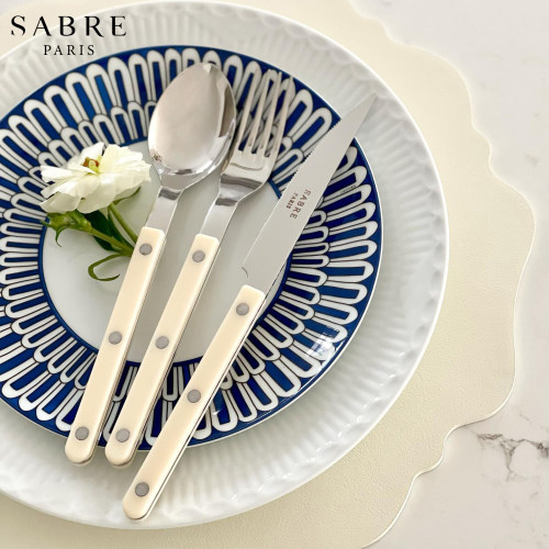 Sabre刀叉勺子餐具象牙白经典款