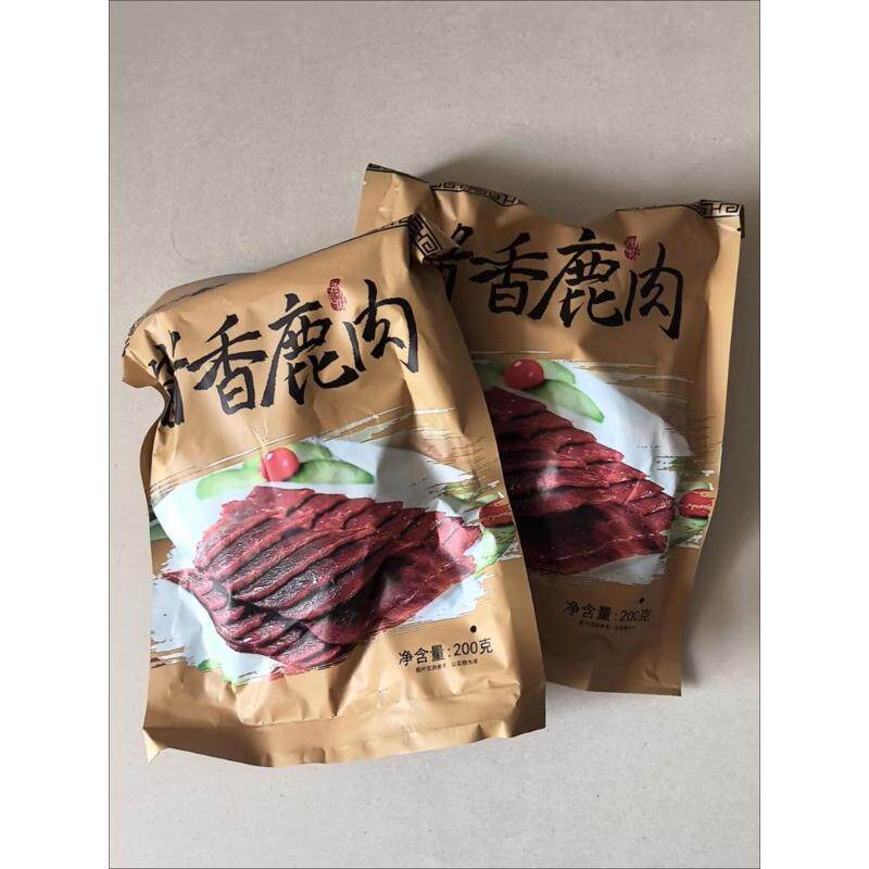 【】鹿肉酱香梅花鹿五香腿肉腱子熟食即食真空包装卤味