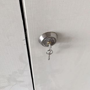 呆锁门锁套装暗锁带钥匙单面隐形门可替代安全球形锁闭锁房门通.