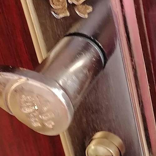 .福字锁5040锁体室内卧室木门锁小50锁体把手可选自动反锁孔距1.