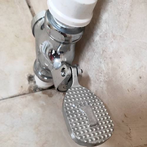 卫生间脚踏式蹲便器冲水阀脚踏阀大便冲洗阀厕所脚踩延时阀大便.
