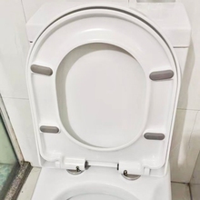 缓降盖加厚配件家用耐用马桶圈脲醛马桶盖O型坐便圈方形静音U型.