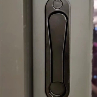 平开窗隐形拉手金刚网纱窗把手隐藏式推拉门传动塑钢执手方杆.