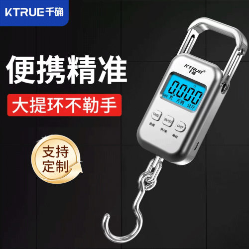 式手提电子秤克秤精准50KG高精度