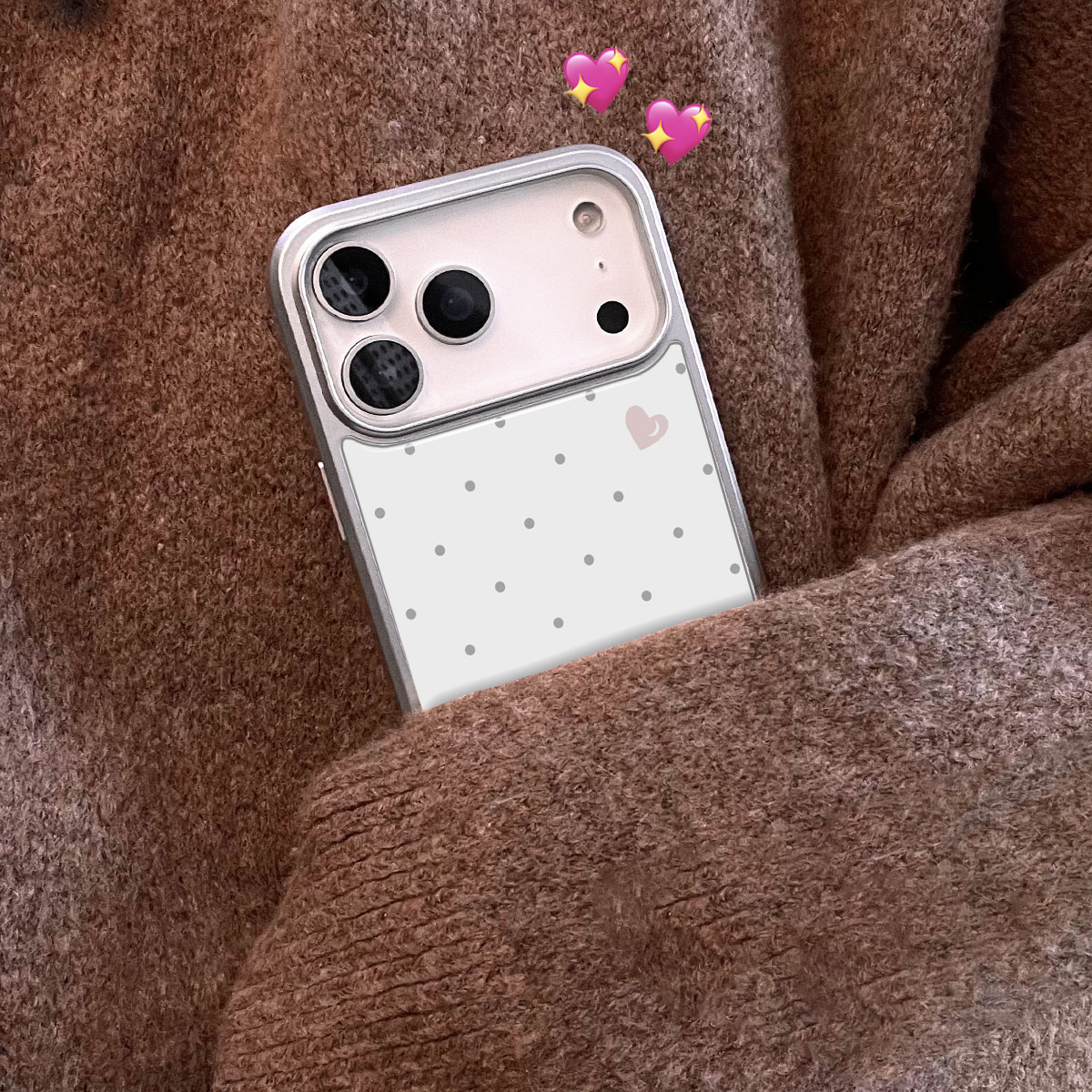 【小清新ins波点爱心】17手机壳