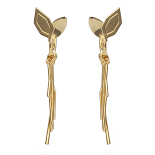 3 for evigt镀18K金盛放系列耳环摇曳灵动流苏气质