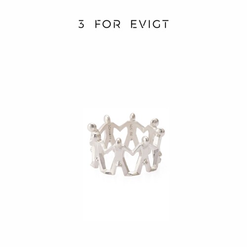 3forevigt戒指皇冠简约